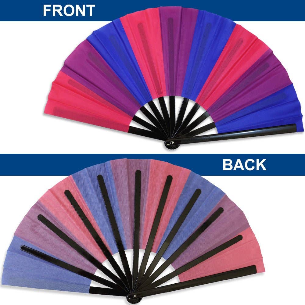 Bisexual X-Large Hand Fan