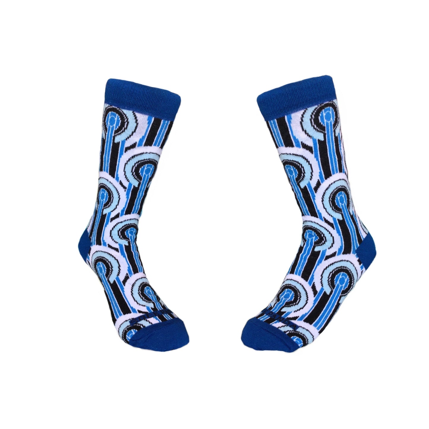 Art Deco Patterned Socks