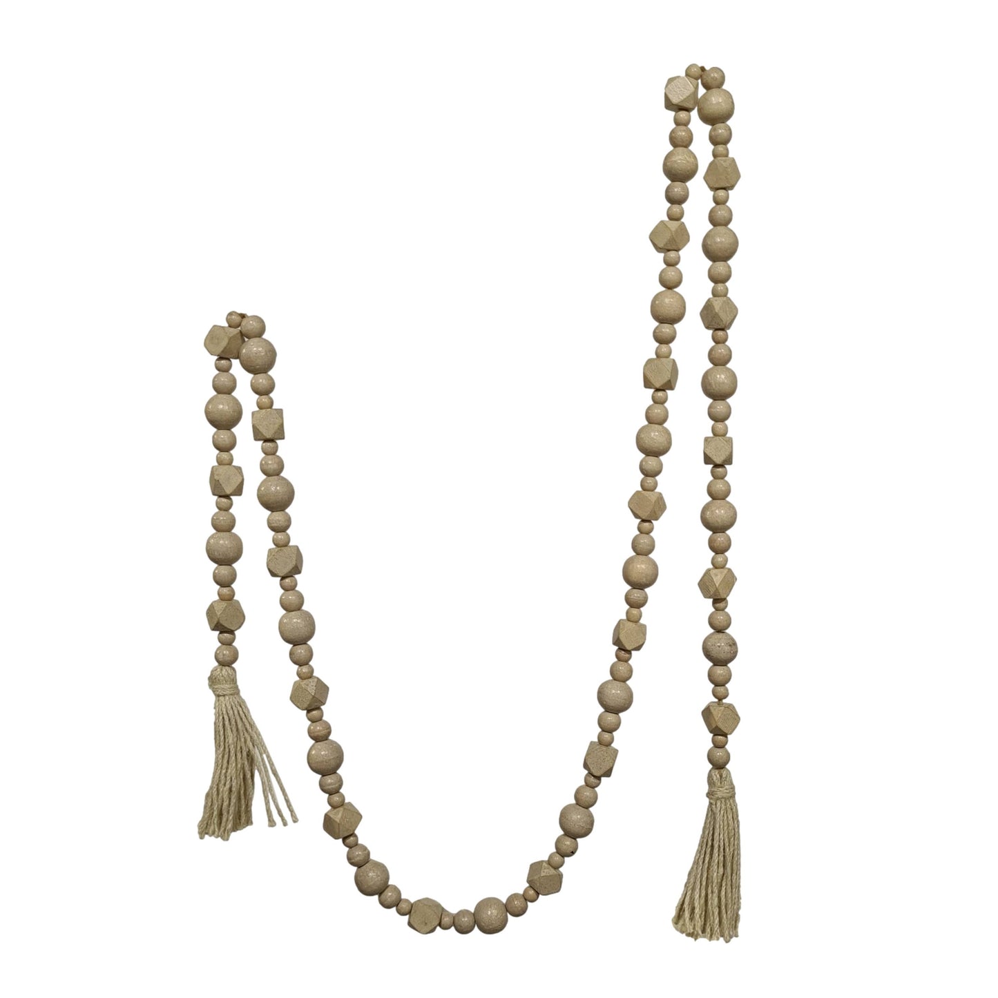 90" Wd BOHO Bead Garland for Christmas, Fall & Everyday