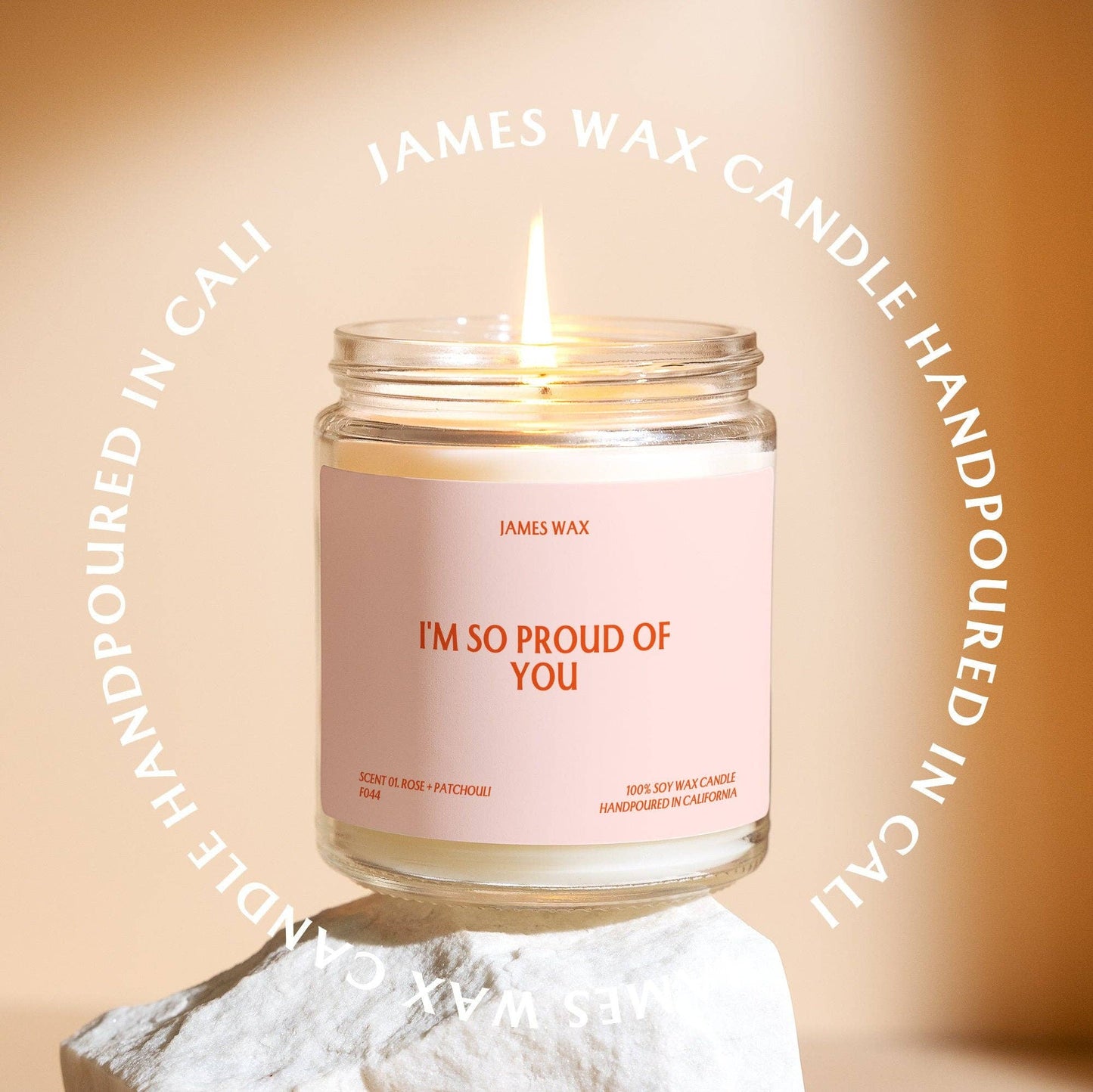 I'm So Proud of You Candle Achievement Gift Mimosa + Pineapple Scent