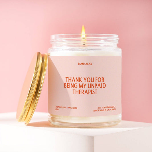 Unpaid Therapist Candle Coconut & Orange Scent