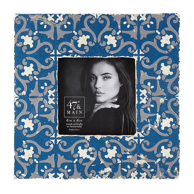 Blue Photo Frame - 4x4