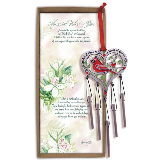 Memorial Cardinal Windchime