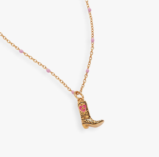 Barbie™ Cowboy Boot Pendant Necklace