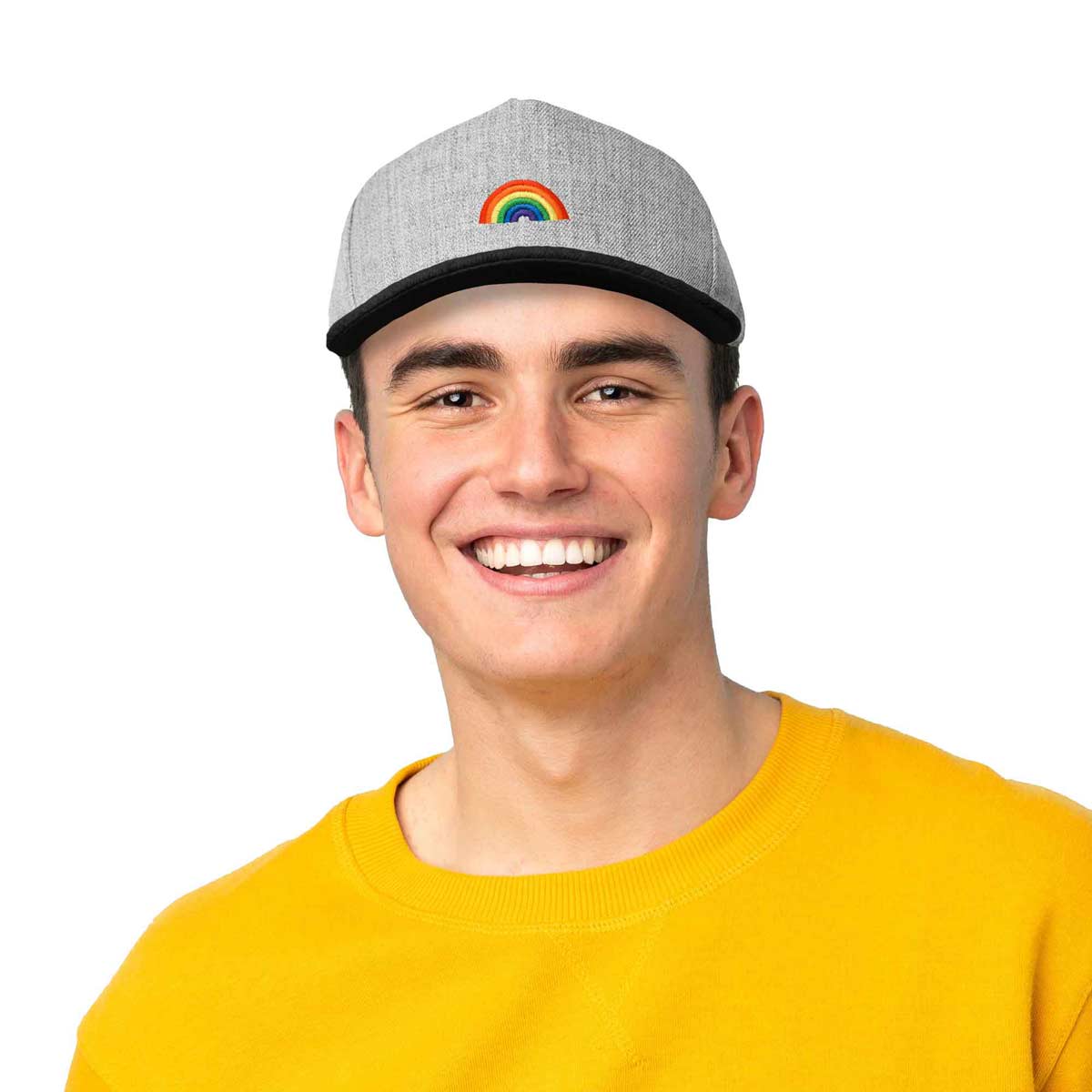 Rainbow Snapback Hat