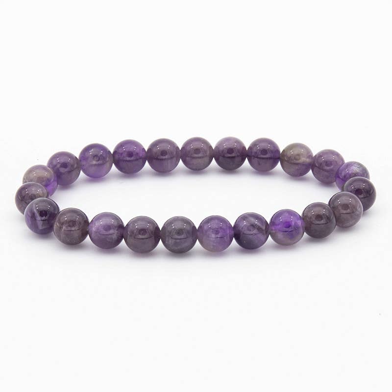 8MM Elastic Natural Stone Bracelets