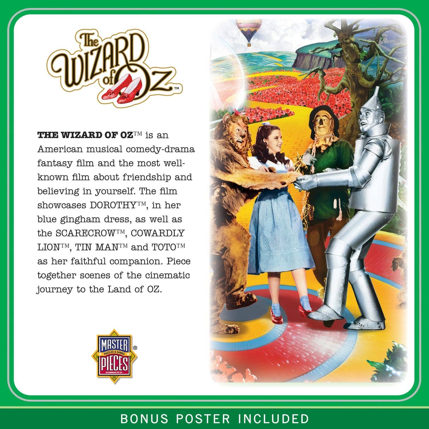 Wizard of Oz - Beyond the Rainbow 1000 Piece Jigsaw Puzzle