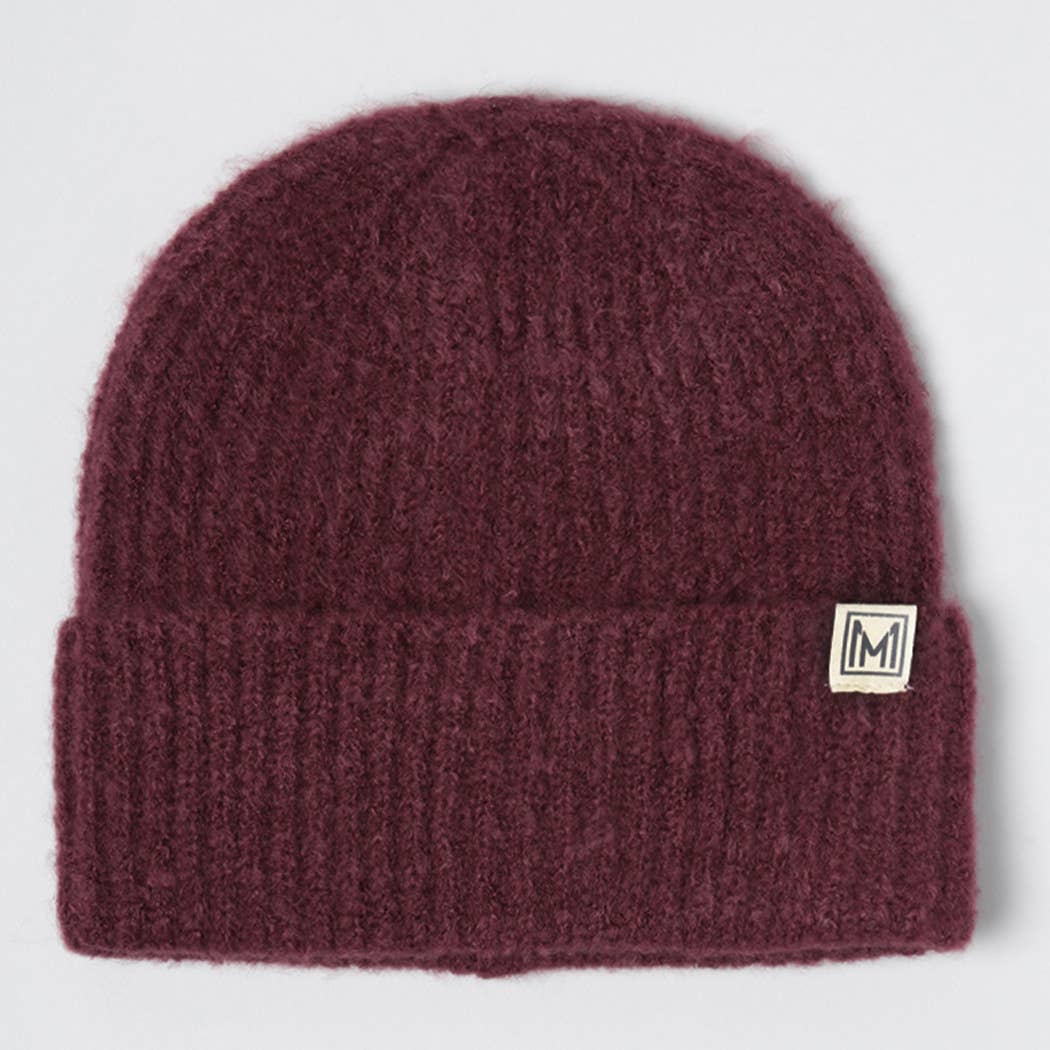 Winter Soft Ribbed Knit Cuff Beanie Hat