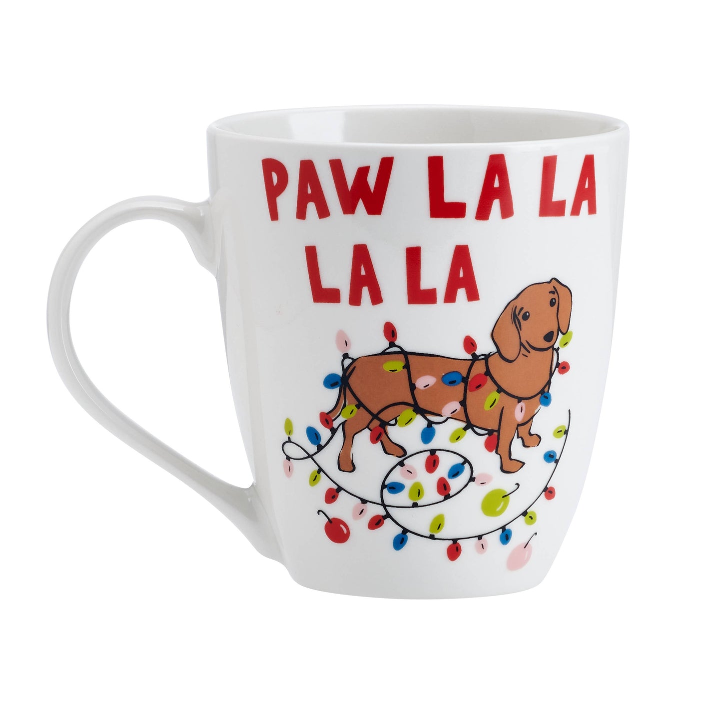 Pfaltzgraff 18Oz Barrel Mug Paw La La La