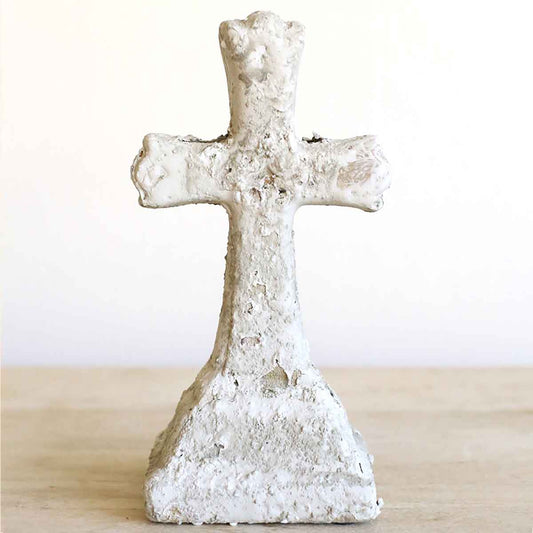 Croix Decor Antique Cream Cross