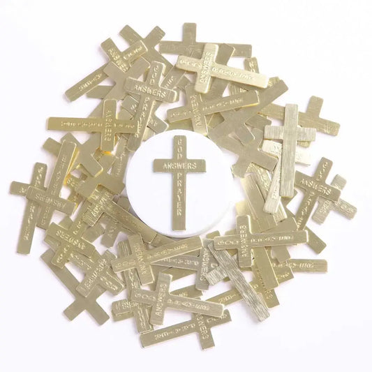 Pocket Cross God Answers Prayers