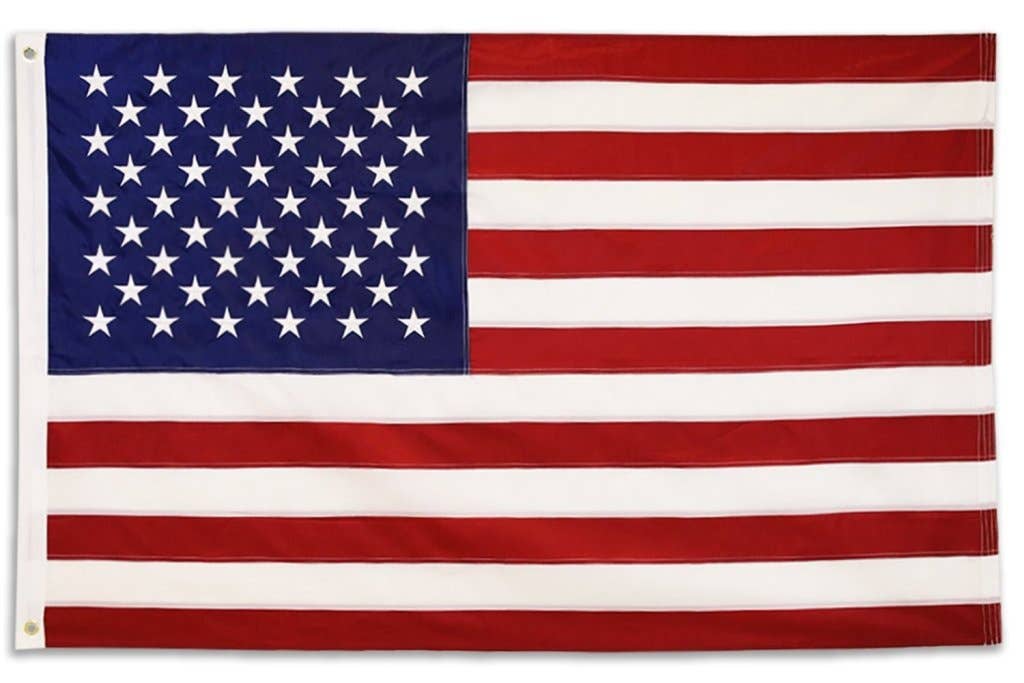 USA Embroidered Flag 3x5ft