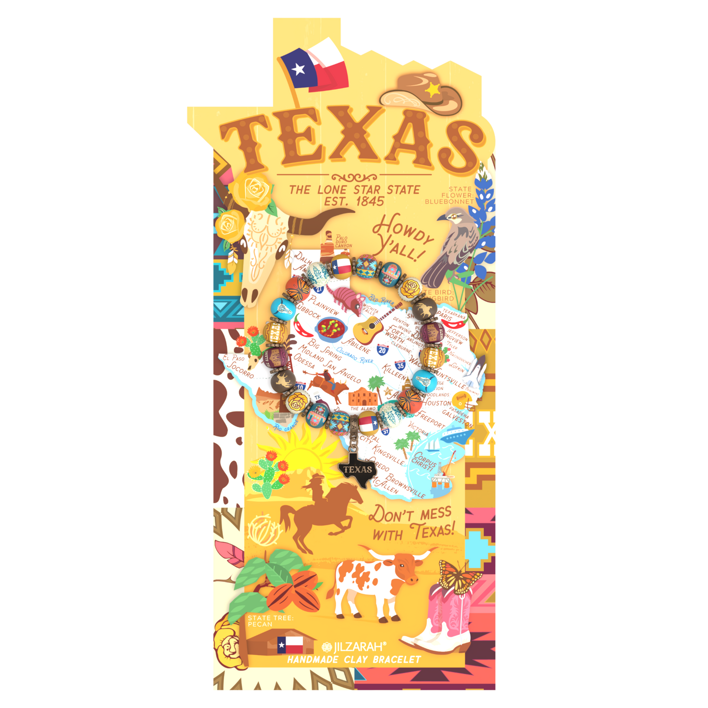 Texas Places We Love Bracelet