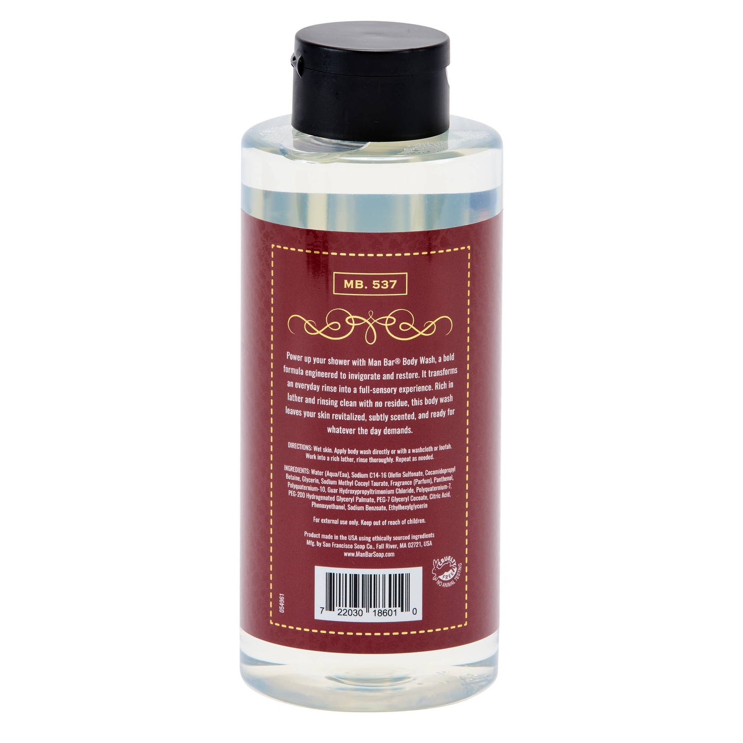 MAN BAR® Body Wash - Exotic Musk & Sandalwood