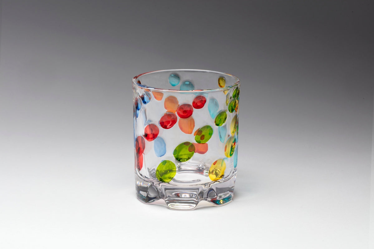 Dots Multi Color DOF Glass