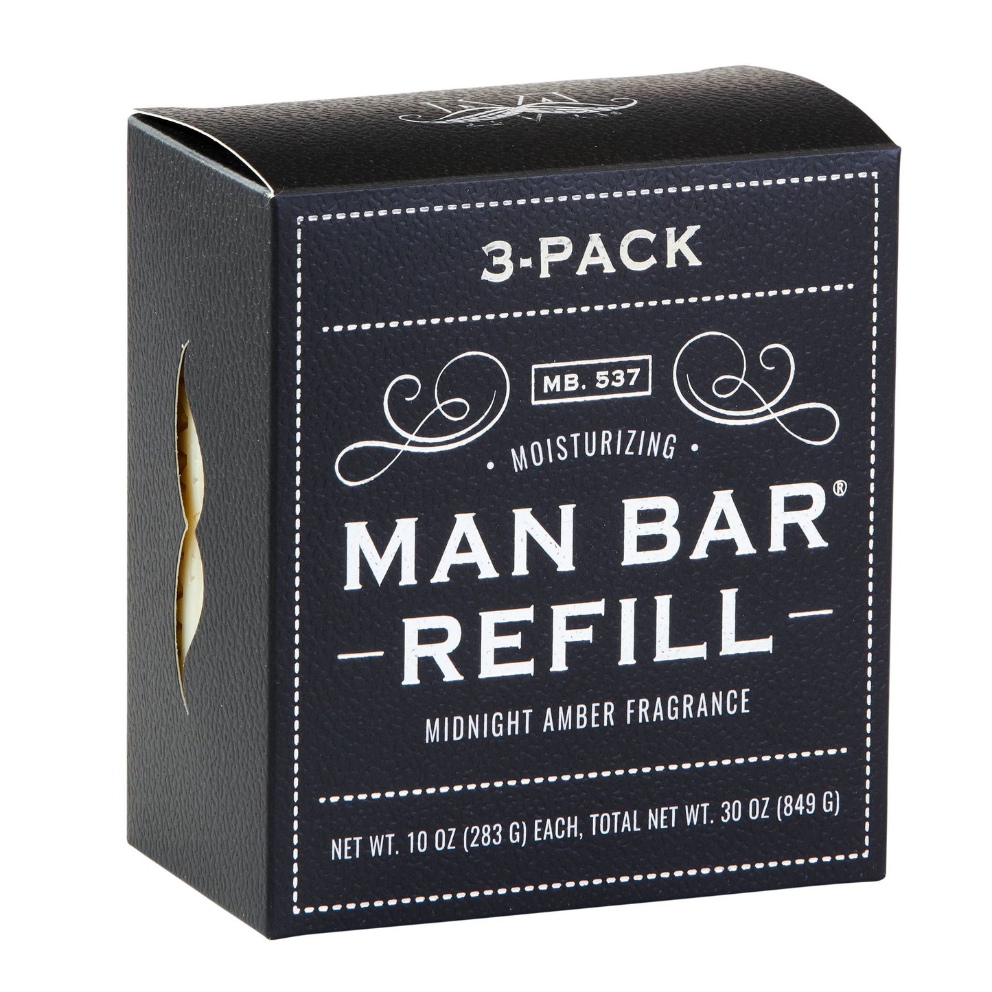 MAN BAR 10OZ REFILL MIDNIGHT AMBER