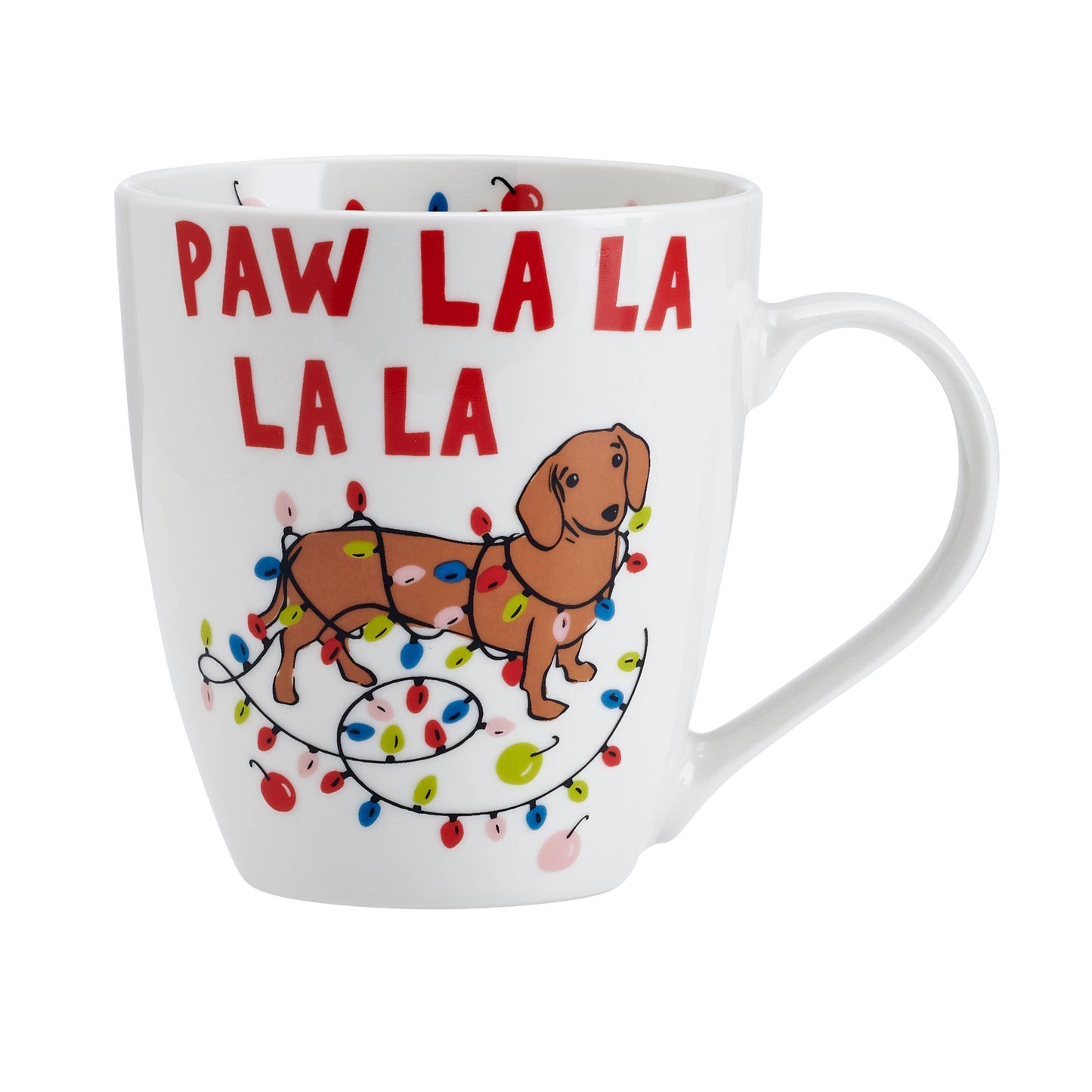Pfaltzgraff 18Oz Barrel Mug Paw La La La