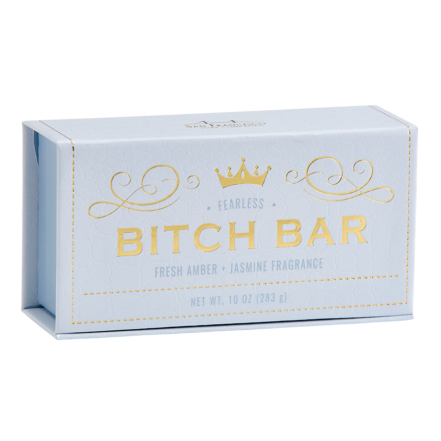 B*tch Bar Fearless - Fresh Amber + Jasmine 10 Oz Bar Soap