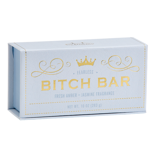B*tch Bar Fearless - Fresh Amber + Jasmine 10 Oz Bar Soap