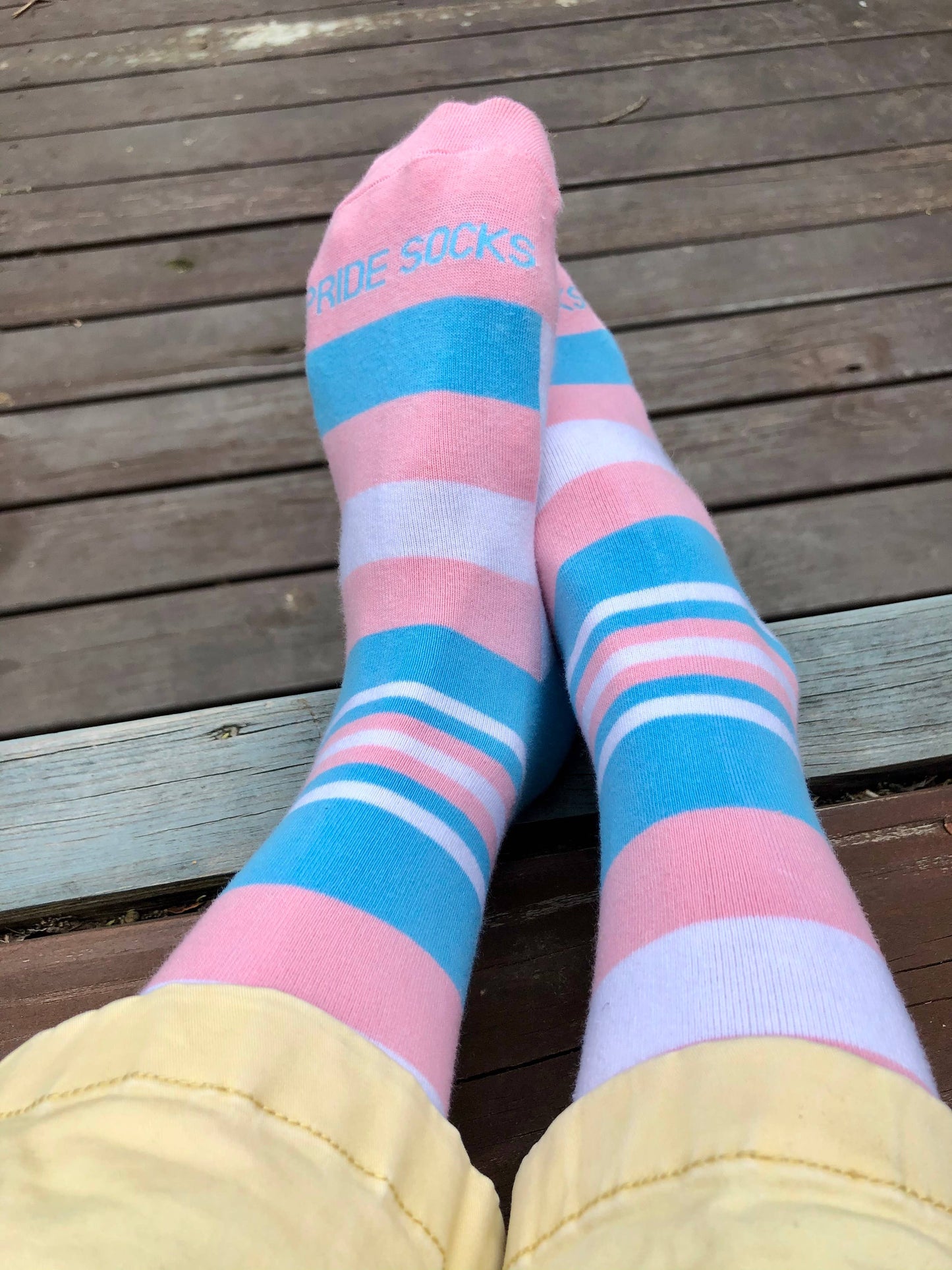 Unisex Transgender Business Crew Socks