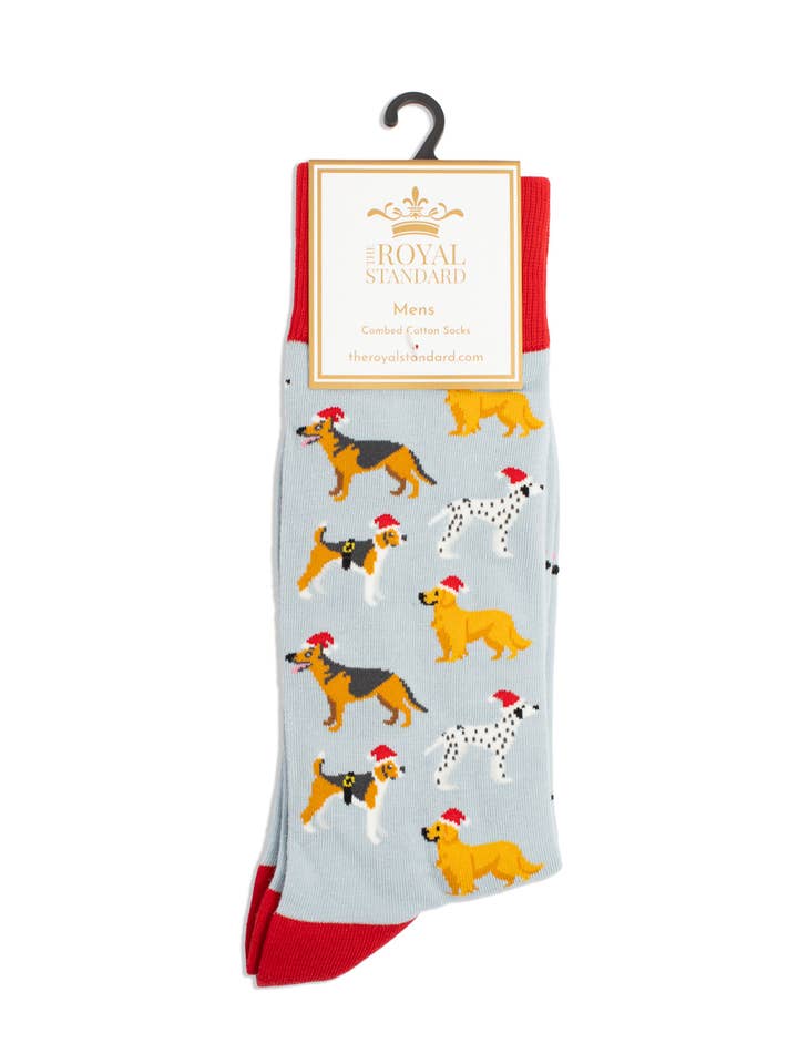 Men's Santa Paws Socks