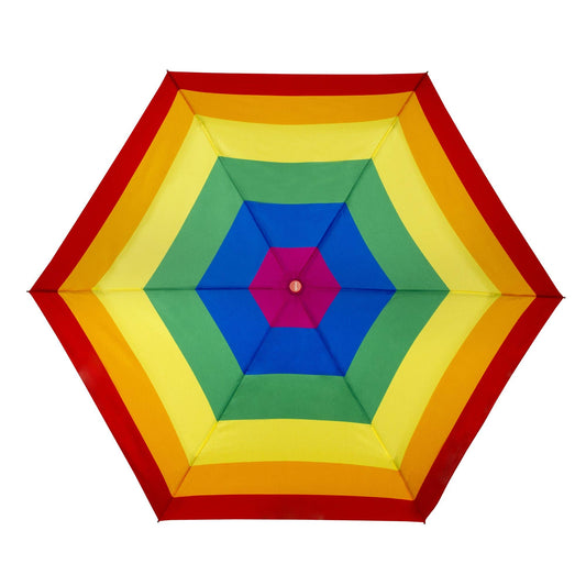 Rain Essentials Auto Open & Close Compact Rainbow Compact