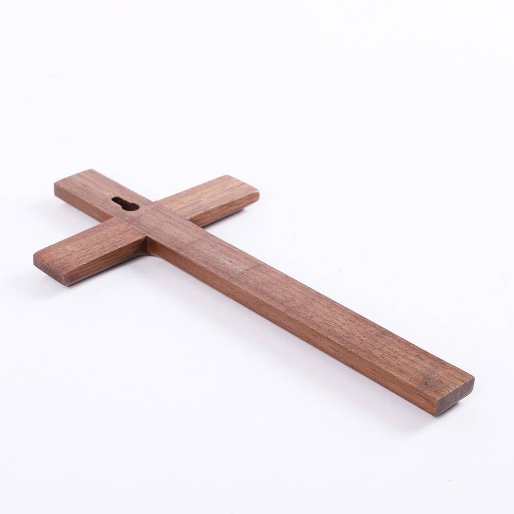 Wall Cross - 10" - Walnut