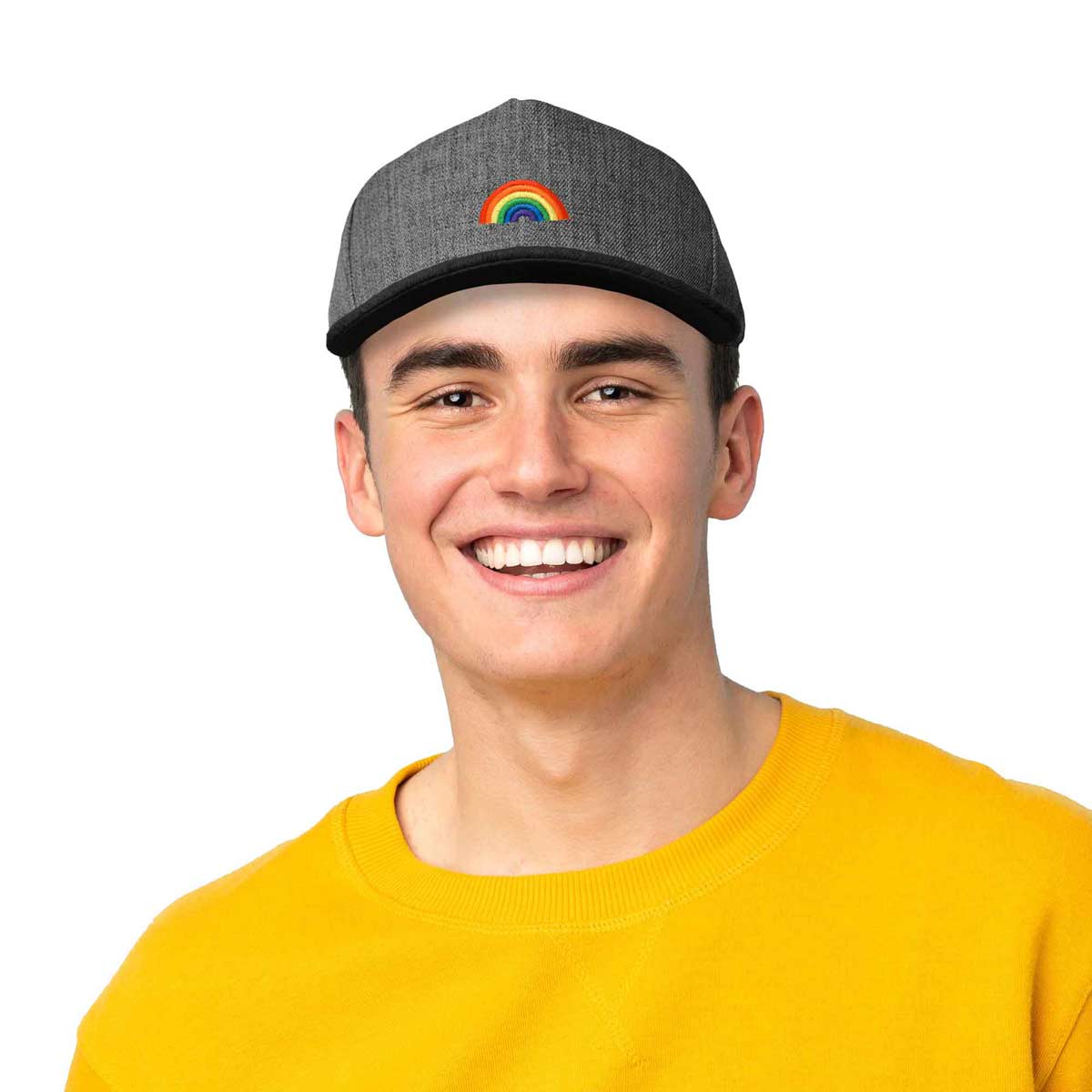 Rainbow Snapback Hat