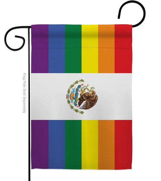 Mexico Pride Flag 13x18.5