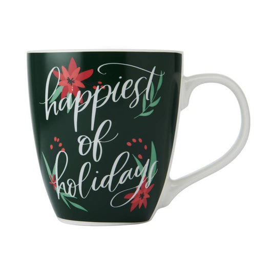 Pfaltzgraff 18Oz Mug Happiest Of Holidays Open Stock