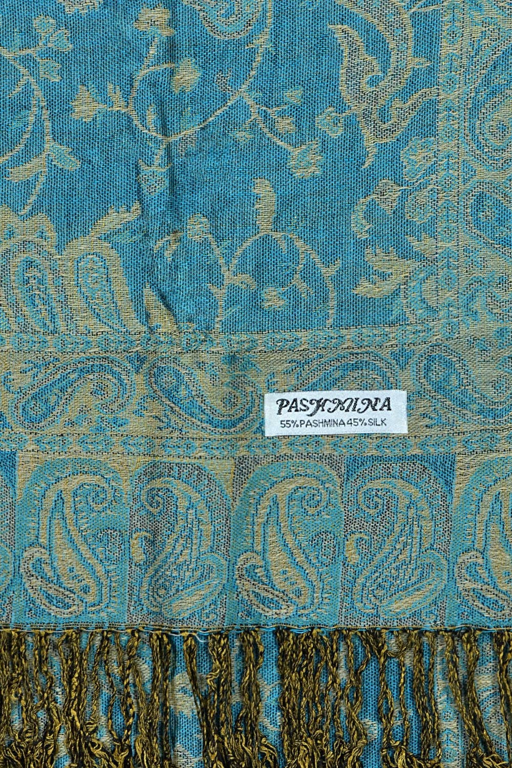 Paisley Print Pashmina Shawl Scarf