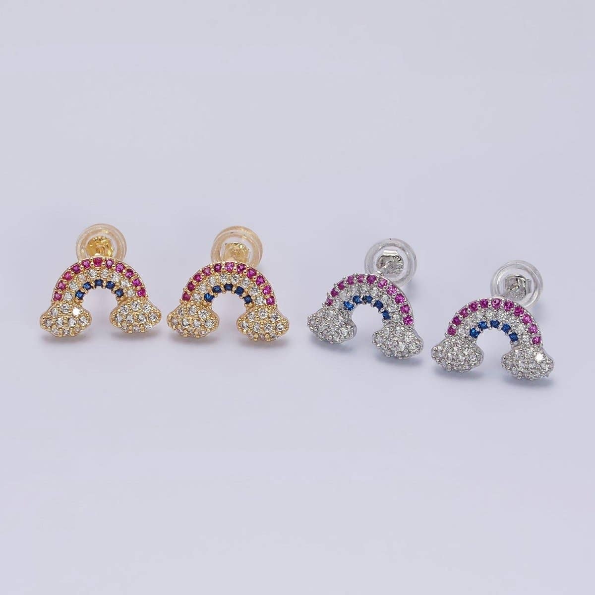 Mini Rainbow Earrings