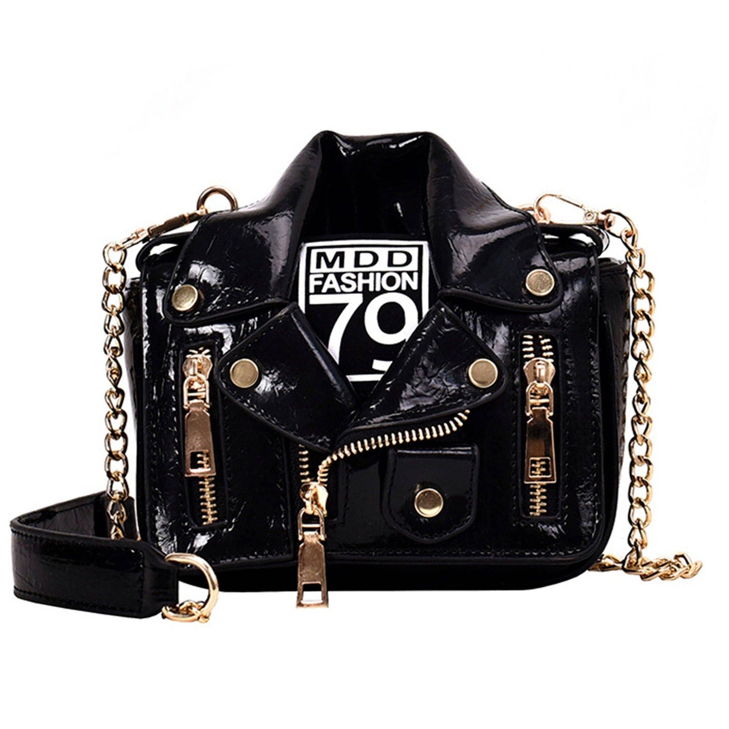 PU Jacket Crossbody Bags