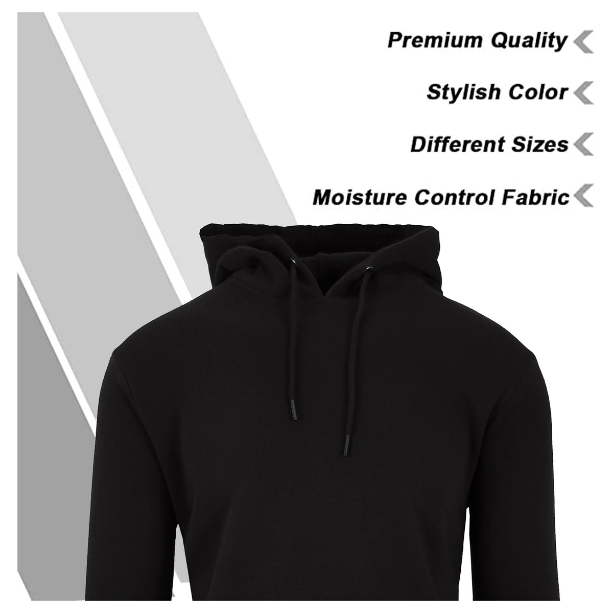 Men's Heavyweight Fleece-Lined Pullover Hoodie