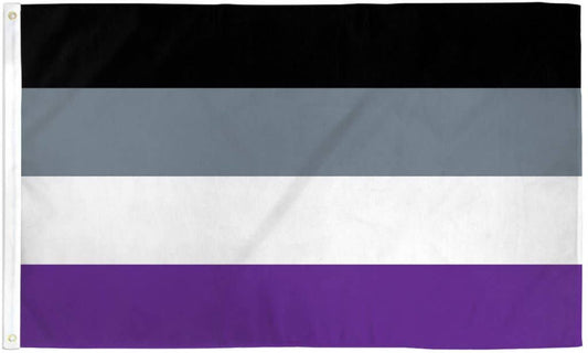 Asexual Flag 3x5ft Poly