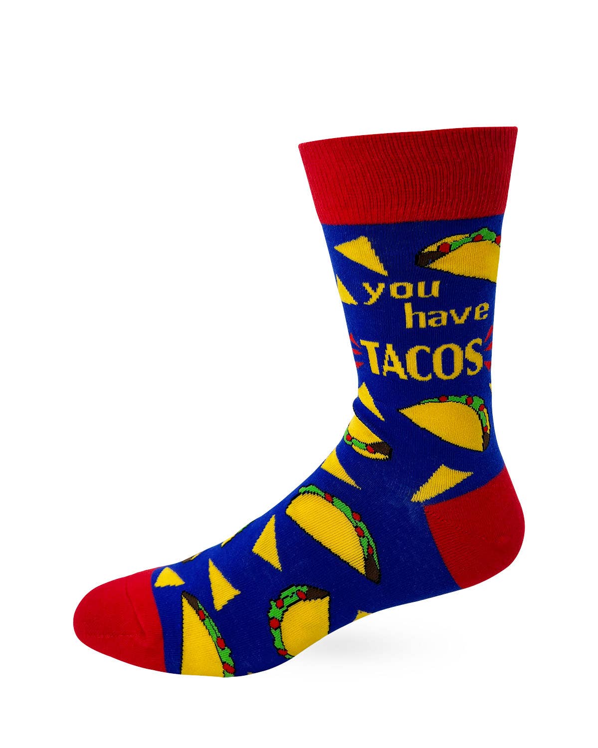 Go Away Unless You Have Tacos Men's Novelty Socks