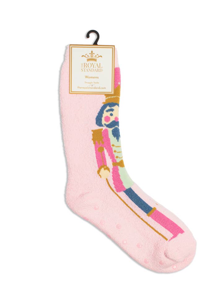 Sugar Plum Nutcracker Snuggle Socks