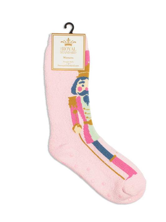 Sugar Plum Nutcracker Snuggle Socks