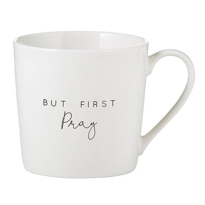 Cafe Mug But First Pray