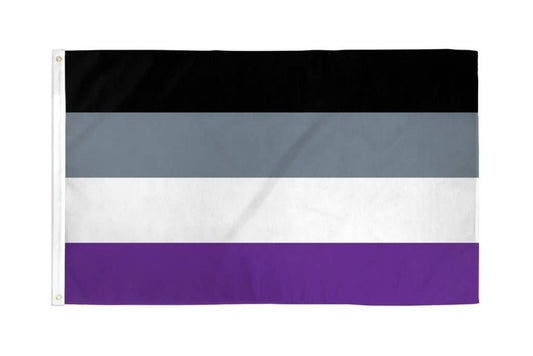 Asexual Flag 3x5ft Poly
