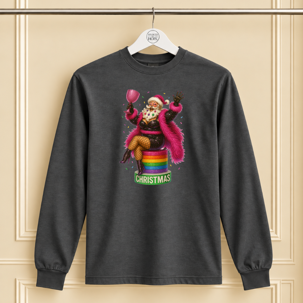 "Drag Santa" Christmas Shirt