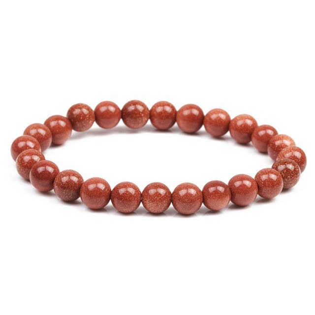 8MM Elastic Natural Stone Bracelets