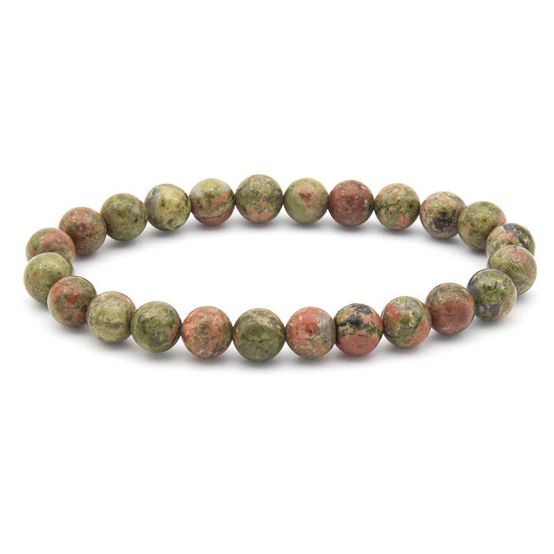 8MM Elastic Natural Stone Bracelets