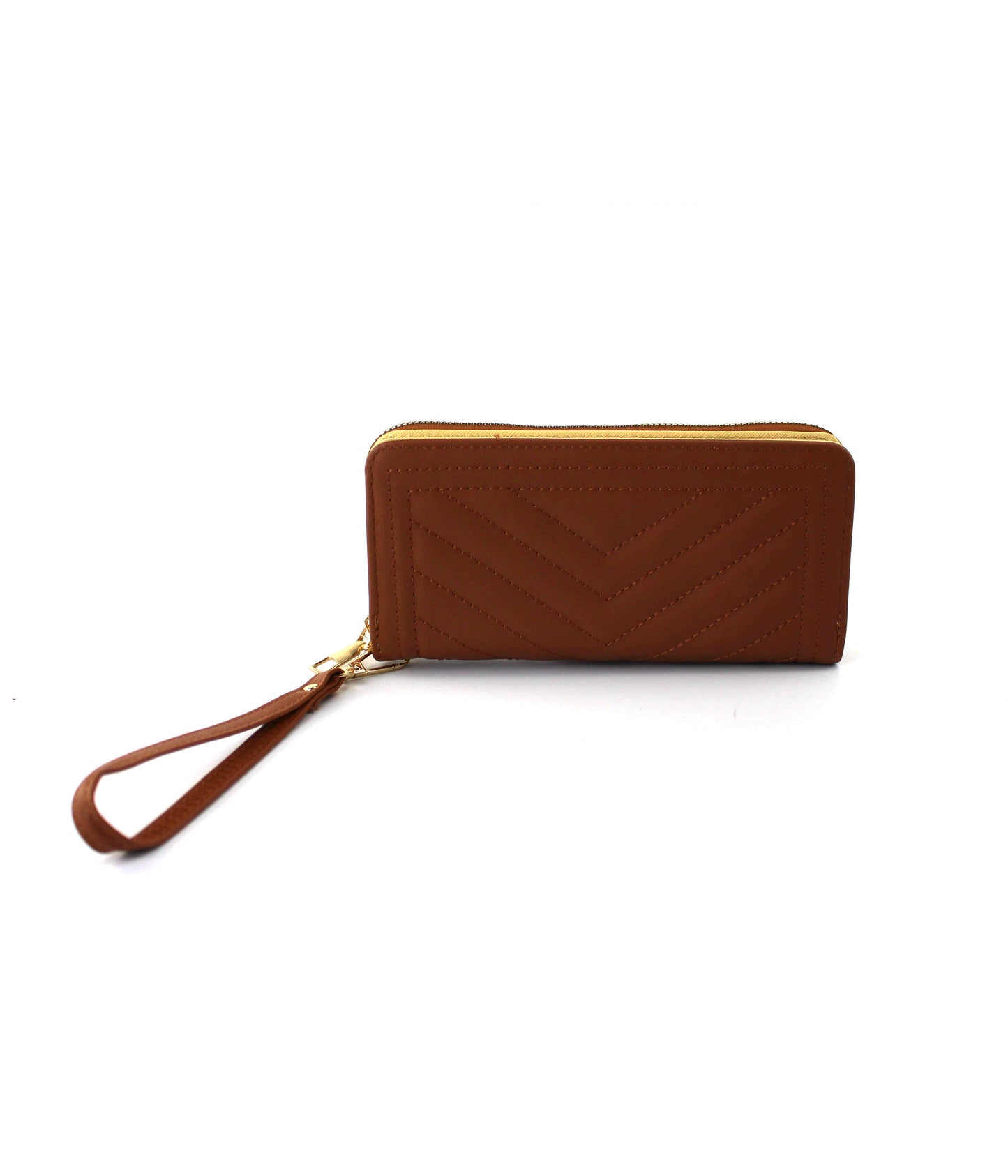 Quilted Wallet with Strap