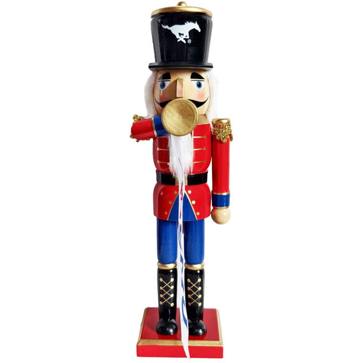 14" SMU Bugler Nutcracker