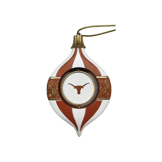 5.5" Texas Spinning Bulb Ornament