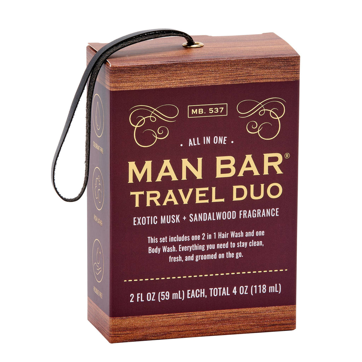 Travel Duo Gift Set: Exotic Musk & Sandlewood