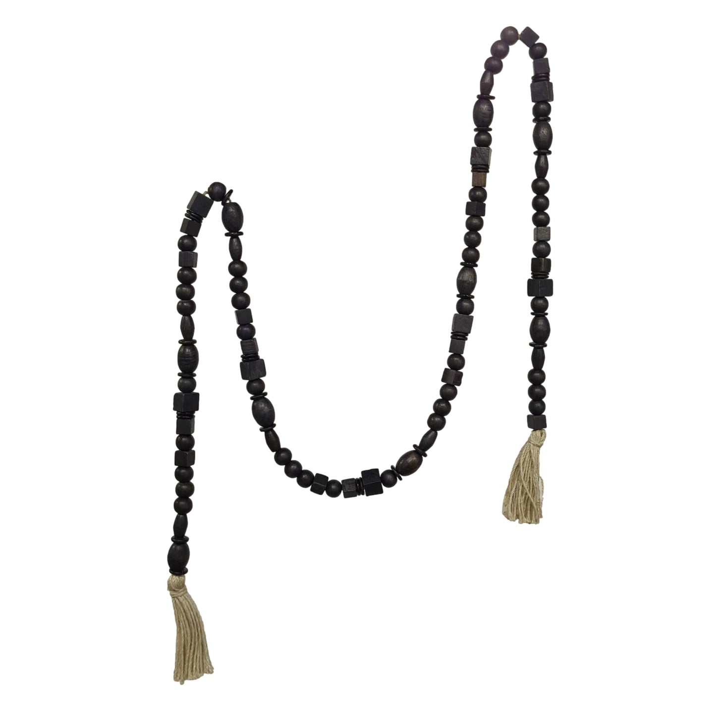 90" Wd BOHO Bead Garland for Christmas, Fall & Everyday