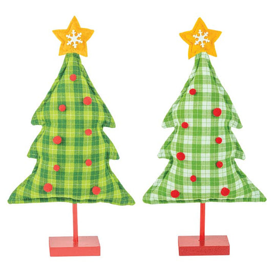 Plaid Christmas Trees