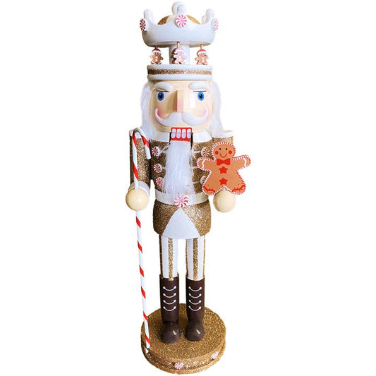 14" Gingerbread King Nutcracker